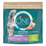 Purina One Sensitive mit Truthahn Katzenfutter 2 x 1,5 kg