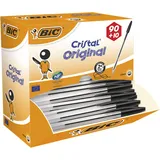 BIC Kugelschreiber Cristal Schwarz 0,4 mm 100 St.