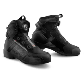 SHIMA EDGE VENTED Motorrad Schuhe Schwarz, 39)
