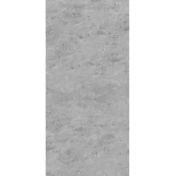 BREUER Badrückwand, Muster: Marmor-Optik hochglanz, Aluminium-Verbundplatte - grau