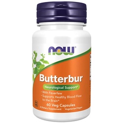 Now Foods Butterbur - Pestwurz-Extrakt Kapsel (60 veg.Kapseln)