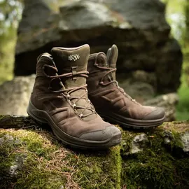 Haix Stiefel BLACK EAGLE Nature GTX MID, braun-grün, Gr. 8,5 (43)
