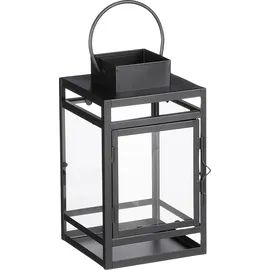 Mica decorations Laterne Storm Eisen Schwarz