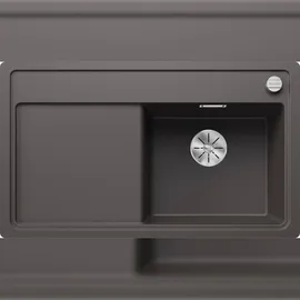 Blanco Zenar 45 S-F rechts Flächenbündig felsgrau Excenterbetätigung 848 x 498 mm