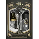 Beluga Spielwaren Beluga Gold Line Vodka 40% Vol. 0,7l in Geschenkbox aus Leder mit Pinsel