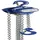 Planeta Kettenzug Stahl 3 m blau