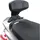 GIVI Beifahrer Rückenlehne TB82 Schwarz