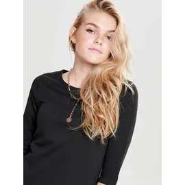 Only Jerseykleid Midi Schwarz S