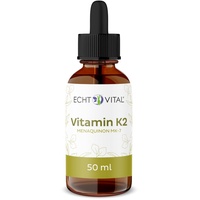 Echt Vital Vitamin K2 Tropfen 50 ml Flüssigkeit