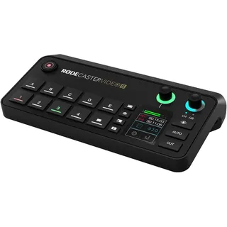 RØDE Microphones RØDECaster Video S, (Studio- und Livemixer), Mischpult, schwarz,