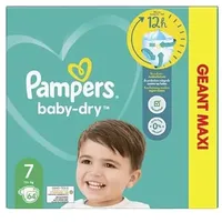 PAMPERS Baby-Dry Taille 7-64 Couches
