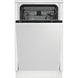 Beko BDIS38120Q Einbau-Geschirrspüler (vollintegrierbar, 450 mm breit)