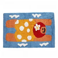 Rex London Badematte Schwimmer Bad Vorleger mit Motiv ca.