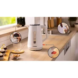 Bosch MyMoment TWK1M121 1,7 l Weiß