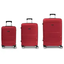 GABOL Midori Koffer-Set 3-tlg. rot