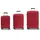 GABOL Midori Koffer-Set 3-tlg. rot