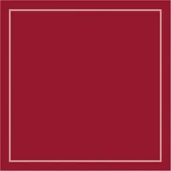 Sovie HORECA Tassen-Deckchen Basics Bordeaux aus Tissue 9-lagig, 95 x 95 mm, 250 Stück - Einweg Untersetzer