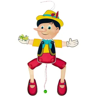 Hess Spielzeug Hampelmann Pinocchio,