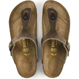 Birkenstock Gizeh Naturleder geölt tabacco brown 40