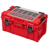 QBRICK SYSTEM PRIME Toolbox 250 Expert RED ULTRA HD Custom mit Organizer stapelbar 535 x 327 x 277 mm 26 l IP66 mit 5 Inlays und 10 Trennwänden