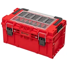 QBRICK SYSTEM PRIME Toolbox 250 Expert RED ULTRA HD Custom mit Organizer stapelbar 535 x 327 x 277 mm 26 l IP66 mit 5 Inlays und 10 Trennwänden