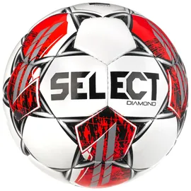 Select Diamond FIFA Basic V23 Ball 120068, Unisex, Fußball, White/Red/Black, 4