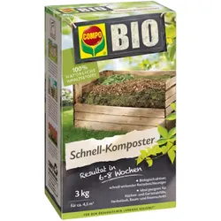 COMPO Schnell-Komposter 3 kg für 4,5 m2