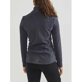Craft Core Edge Thermal Midlayer 1/2-Zip Fleecepullover Damen 999995 black/asphalt XS