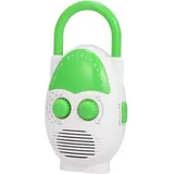 Wasserdichtes Duschradio, Duschlautsprecher Mit Am/fm-radio, Tragbares Hängegerät Mit Usb- Und Tf-kartenanschluss Sowie Kopfhörerbuchse Für Badezimmer, Strand, Pool, Outdoor Und Zuhause