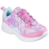 SKECHERS Sneaker SKECHERS "DREAM RACER" Gr. 32, rosa (rosa, türkis) Kinder Schuhe Schlupfschuh, Slip-On Sneaker mit buntem Motiv