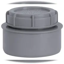 Markenprodukt Airfit Endstopfen mit Schraubverschluss DN 75 Reduzierstück