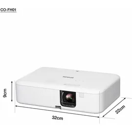 Epson CO-FH01 3LCD-Projektor - tragbar - 3000 lm weiß