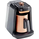 Arzum ESPRESSOKANNE mit MILCHAUFSCHÄUMER und WASSERTANK Kaffeemaschine Bronze