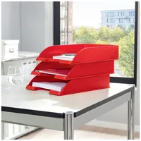 Leitz Briefablage WOW rot DIN A4, 1 St.