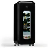 Klarstein Freistehender Weinkühlschrank 1 Zone, Getränkekühlschrank Klein, Kleiner Weinschrank, Wein-Kühlschrank Klein mit Glastür, Indoor/Outdoor Flaschenkühlschrank, Wine Fridge, 15 Uno 15 Flaschen