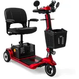 Rolektro Rolektro, E-Trike 6 V.3, Rot, 24V-20Ah Lithium-Akku, 300 Watt" rot