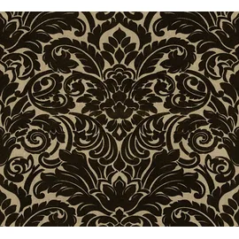 Architects Paper Vliestapete Castello 0,52 m x 10,05 m schwarz 335834
