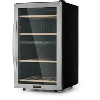 Klarstein Vinamour 45 DuoWeinkühlschrank 2 Zonen 118 Ltr / 45 Fl 5-18 °C