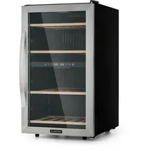 Klarstein Vinamour 45 DuoWeinkühlschrank 2 Zonen 118 Ltr / 45 Fl 5-18 °C