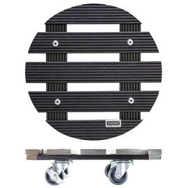 Wagner Multi Pflanzenroller WPC Anthrazit rund Ø 29 cm FSC®