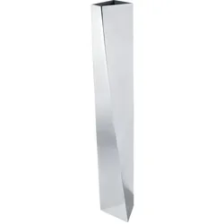 Officina Alessi - Crevasse Blumenvase, edelstahl