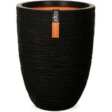 Capi Europe Nature Rib Elegant Niedrig Ø 36 x 47 cm Schwarz