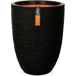 Capi Europe Nature Rib Elegant Niedrig Ø 36 x 47 cm Schwarz