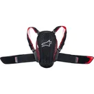 Alpinestars Nucleon KR-Y Youth, Kinder Rückenprotektor - Schwarz/Rot - Einheitsgröße
