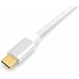 Equip USB-C 0,5 m Weiß/Silber
