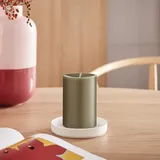ENGELS ORIGINAL Stumpen - verschiedene Farben und Größen - Ø 8 H 8 cm / Schwarz