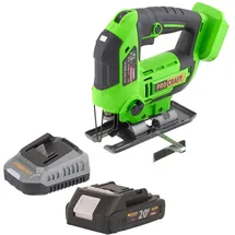 PROCRAFT ST22 Akku Stichsäge 20 V 80 mm Brushless inkl. 1 x 2,0 Ah + Ladegerät