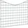 vidaXL Gartenzaun Set Konkav 77,5x64 cm Grün