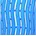 miltex Bodenmatte PE 60 x 90 cm blau