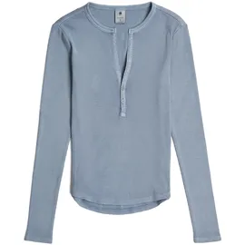 G-Star Deep V-Neck Slim Top Blau XS